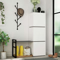 Mobile Ingresso Mello colore bianco e antracite con appendiabiti 109x39x149H
