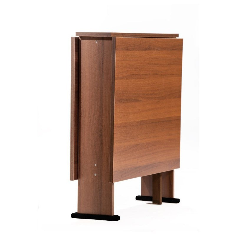 Tavolo Consolle Pieghevole noce Mati Salvaspazio 21x74x78H
