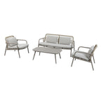 Salotto da esterno Marina beige - Raffinatezza e comfort