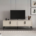 Mobile Porta TV Prime 4 ante colore cashmere 180x45x55H - Stile e funzionalità