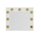 Specchio Trucco Armin con Luci LED 72x7x60H - L'eleganza e la funzionalità per il tuo angolo beauty