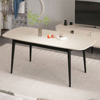 Tavolo allungabile Prime top cashmere e gambe nere 160x90x77H