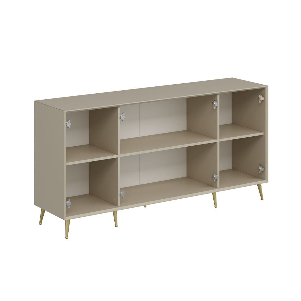 Madia Kale 4 ante cashmere effetto cannettato 180x45x90H : Eleganza e Funzionalità