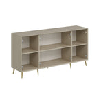 Madia Kale 4 ante cashmere effetto cannettato 180x45x90H : Eleganza e Funzionalità