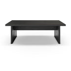 Tavolino da salotto rettangolare Loana nero 120x70x40H - Il protagonista del tuo living