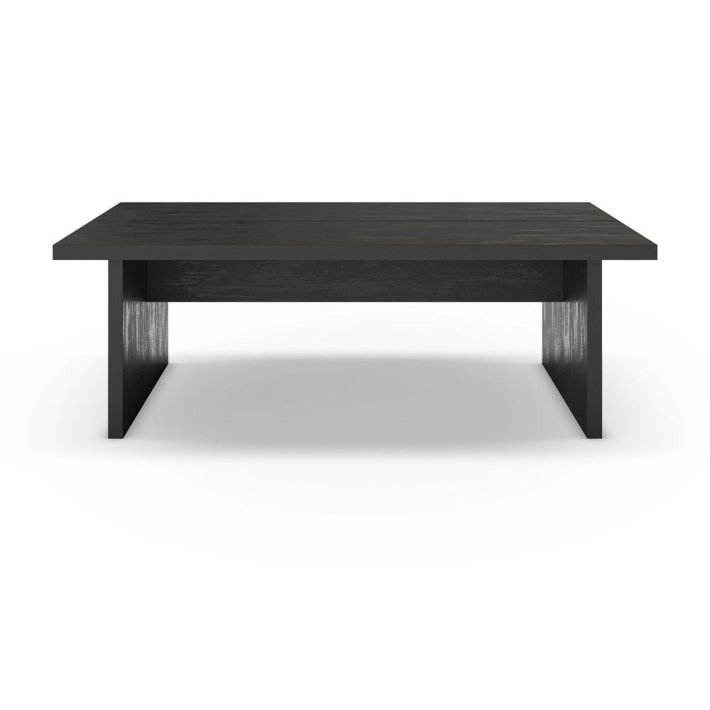 Tavolino da salotto rettangolare Loana nero 120x70x40H - Il protagonista del tuo living