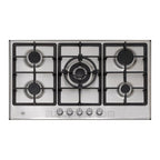 Piano cottura inox da 70 5 fuochi gas Bertazzoni La Germania P705CLAGXV