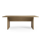 Tavolo rettangolare fisso Loana rovere cadiz 200x100x75H - Eleganza conviviale per ogni occasione