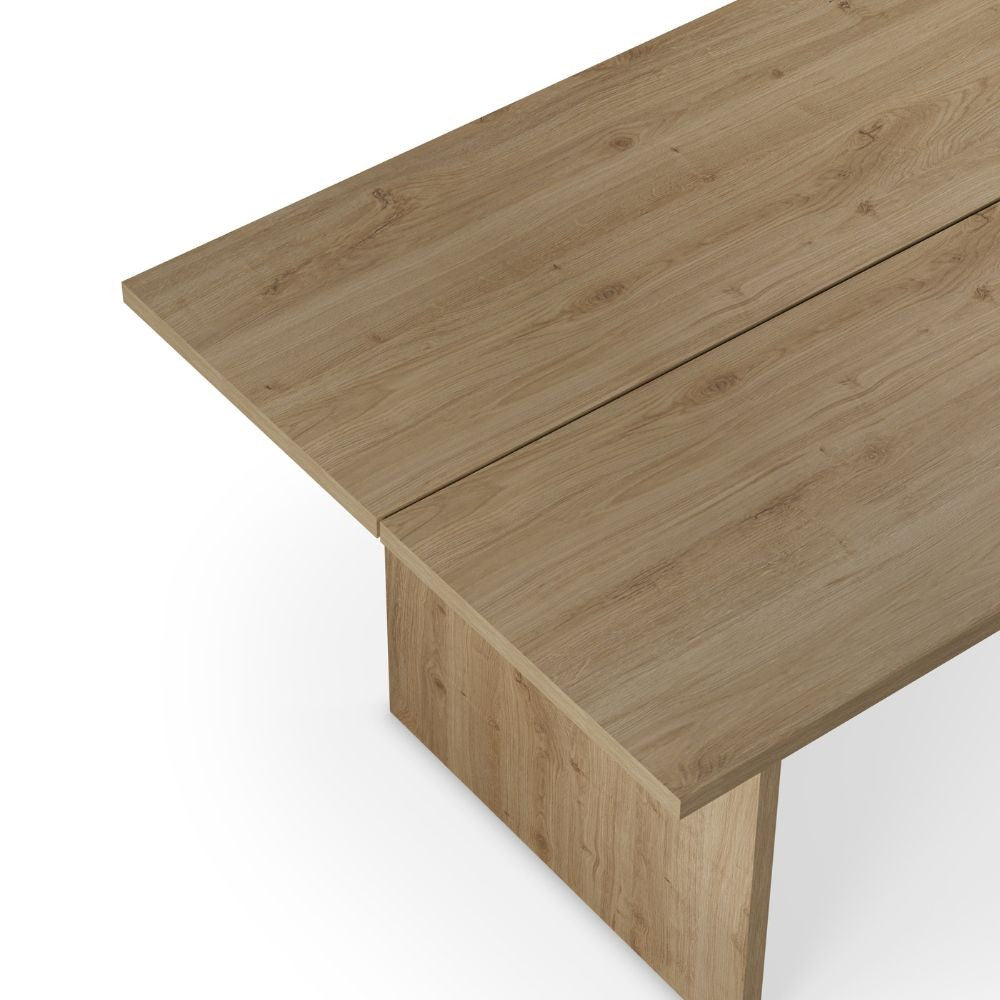 Tavolo rettangolare fisso Loana rovere cadiz 200x100x75H - Eleganza conviviale per ogni occasione