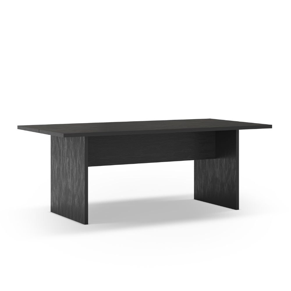 Tavolo rettangolare fisso Loana nero 200x100x75H - Eleganza conviviale per ogni occasione