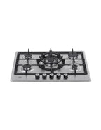 Piano cottura inox da 70 5 fuochi gas Bertazzoni La Germania P705CLAGXV