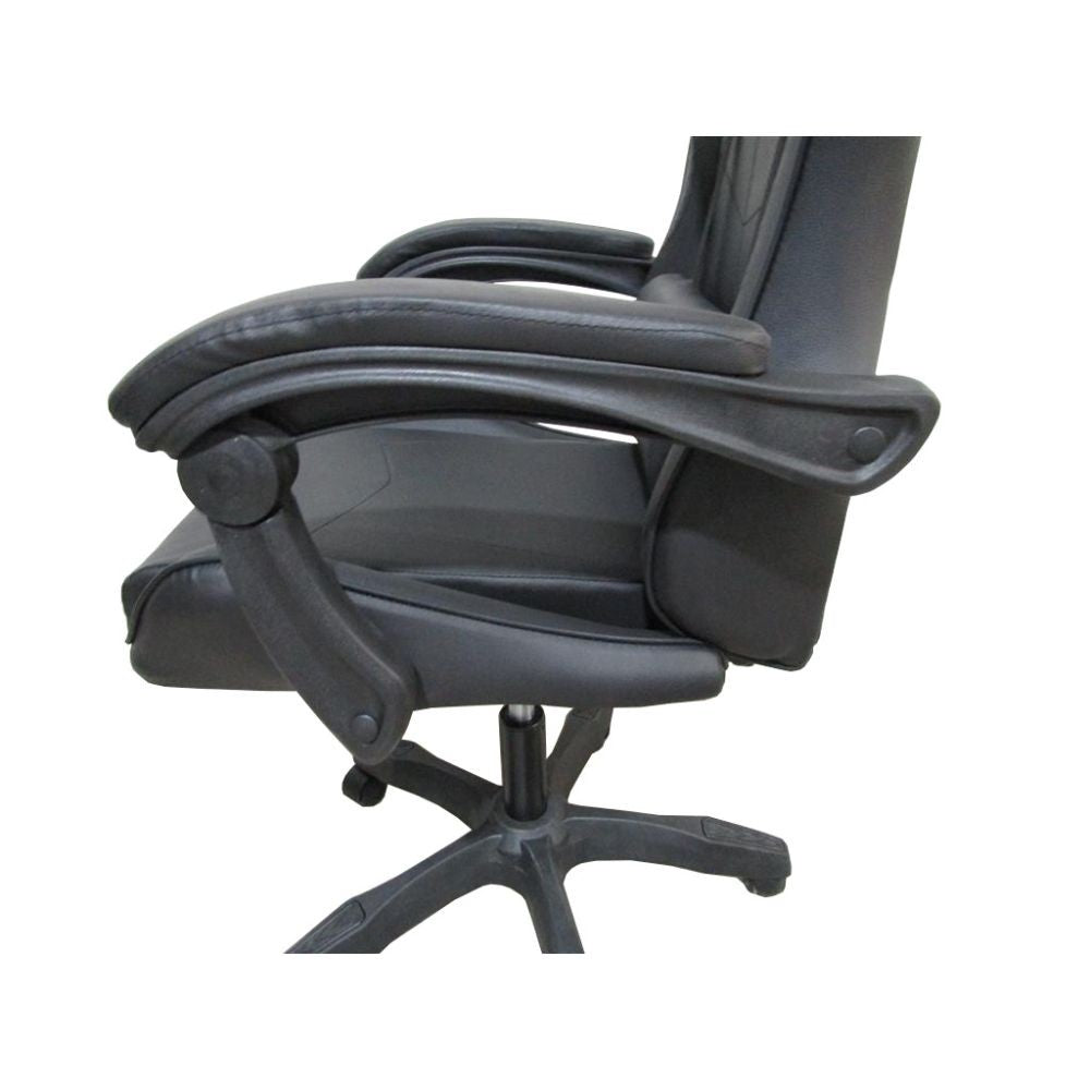 Poltrona Gaming colore nero PVC - Comfort e Design