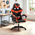 Poltrona Gaming colore nero rosso PVC - Comfort e Design
