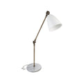 Lampe de bureau articulée blanche - Konrat