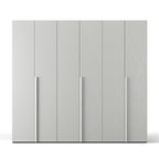 Armadio 6 ante battenti olmo ossido 276x250H cm - Coco