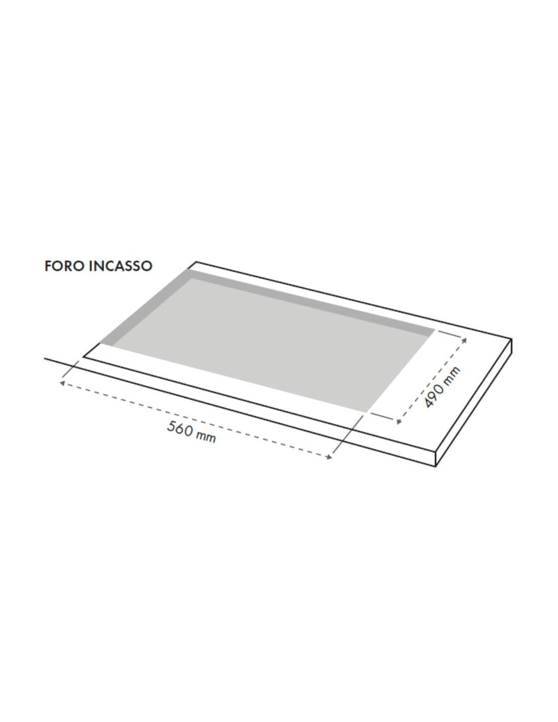 Table de cuisson à gaz 5 feux en acier inoxydable 75 cm couleur inox - Samet Mercurio