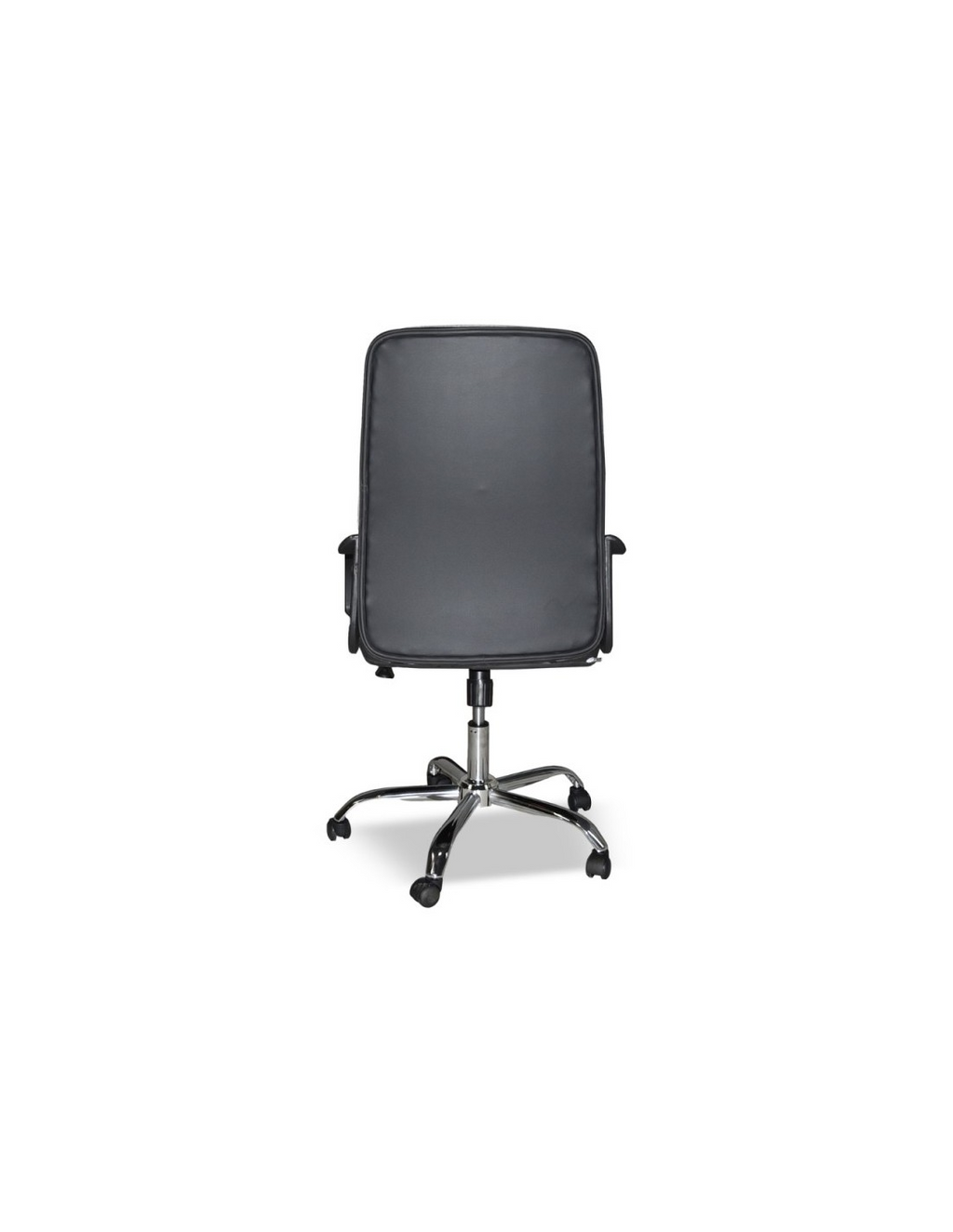 Fauteuil de bureau revêtement tissu coloris noir avec roulettes - CR106H