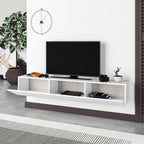 Mobile porta Tv sospeso 3 ante a ribalta Francy colore bianco 180x30x30H
