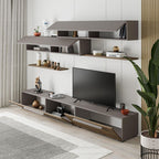 Parete attrezzata Kombat 260 colore hitit e light mocha