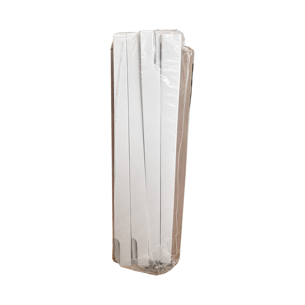SET 4 PYRAMIDENFÖRMIGE FÜSSE 52X52 H.74MM (FERTIGMAß) ESCHE WEISS