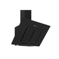 Cappa DH1086S/90F a parete 90 cm. 1 motore nero Turboair