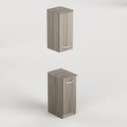 Laundry pensile bagno con anta 36x38x77 olmo