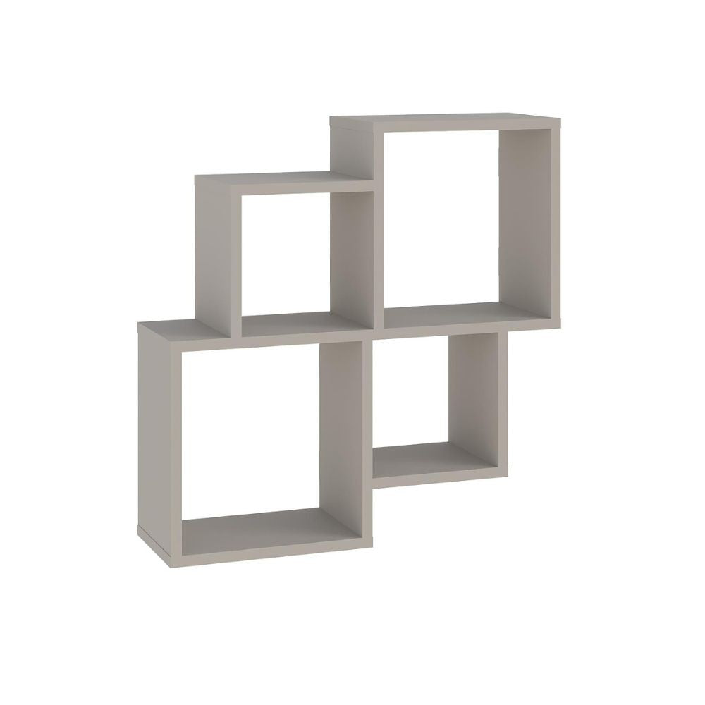 Mensola Oyo con 4 scomparti - Funzionalità e design in finitura Sandstone