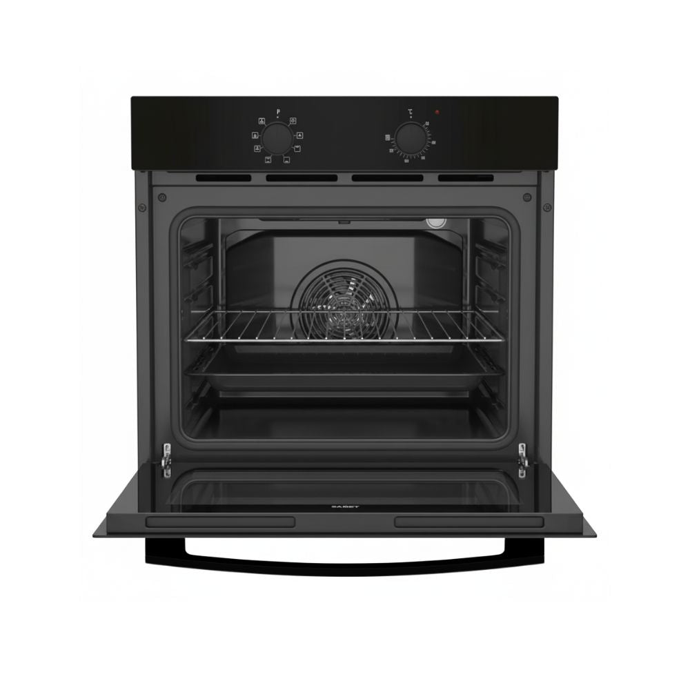 Forno multifunzione Calliope8F 2 manopole colore nero classe A+ Samet