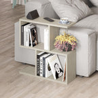 Tavolino da salotto colore travertino beige  60x19,5x60H Homemania
