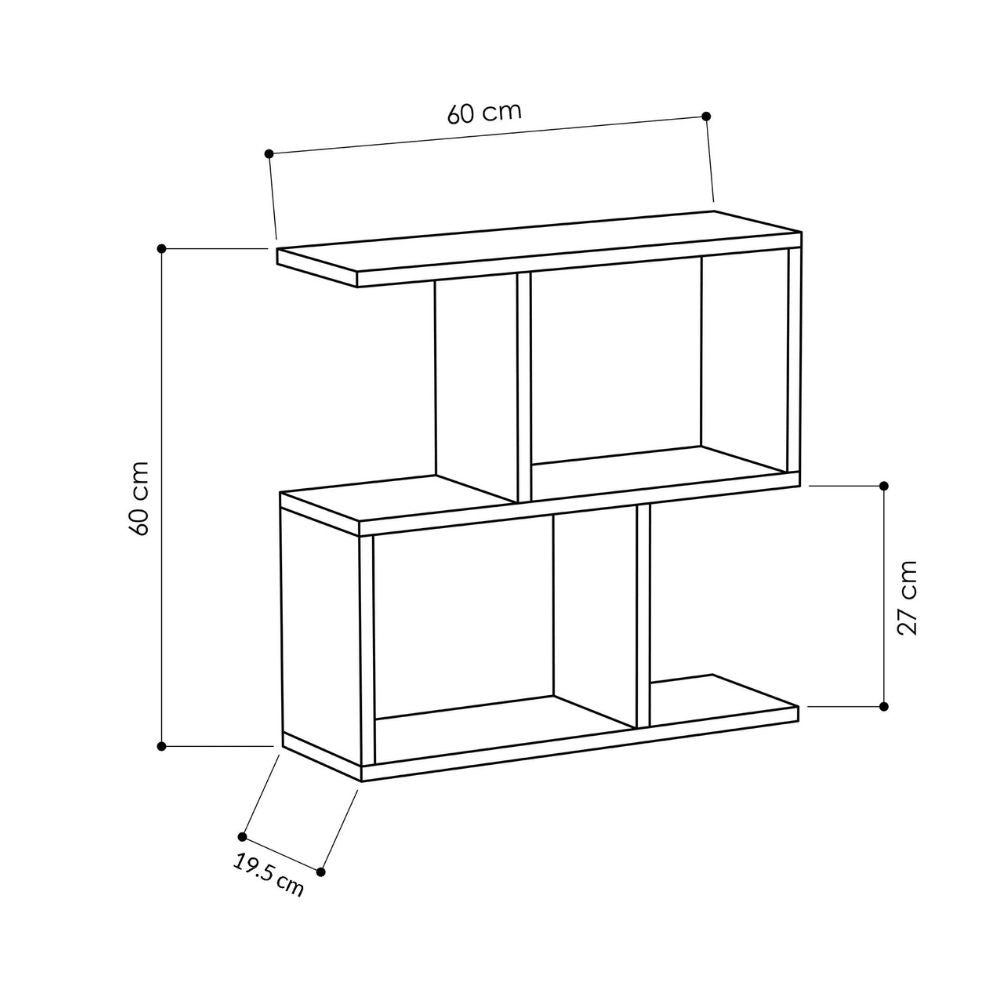 Tavolino da salotto travertino beige Homemania 60x19,5x60H - Design moderno e versatilità