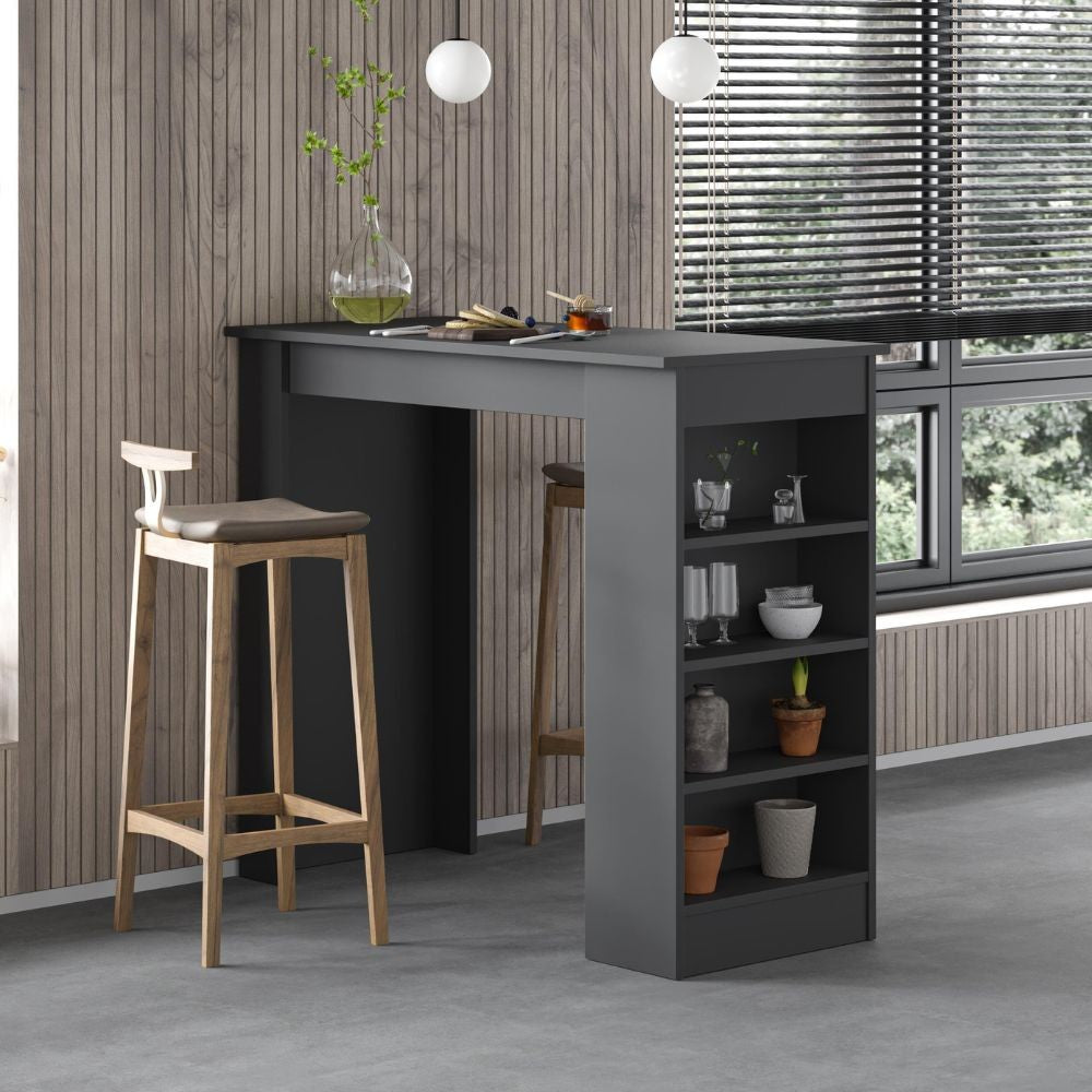 Penisola da cucina colore antracite Swallow