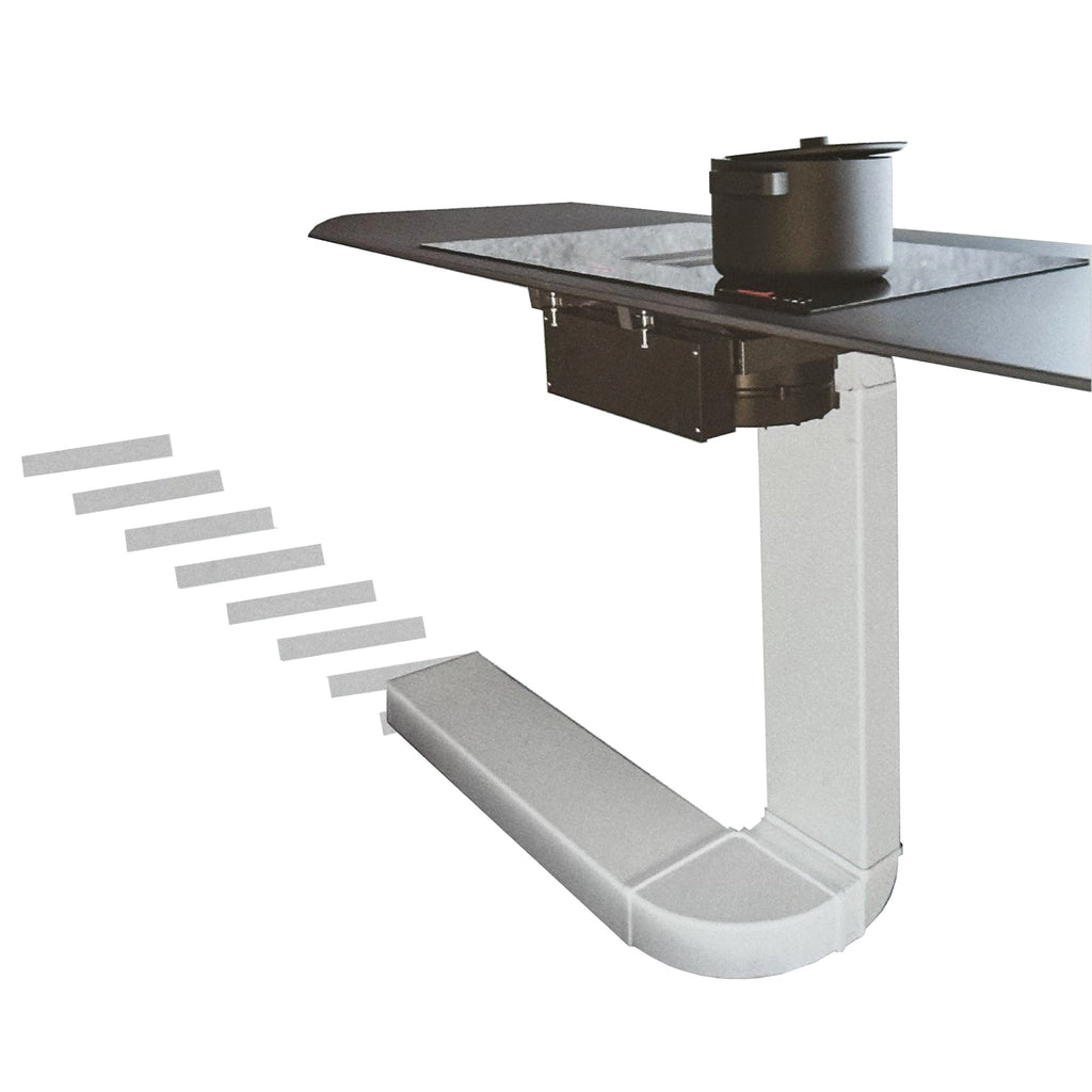 Kit standard per piano cottura con cappa integrata con uscita motore 22x9