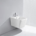 Bidet sospeso in ceramica bianco lucido YJ-1383 