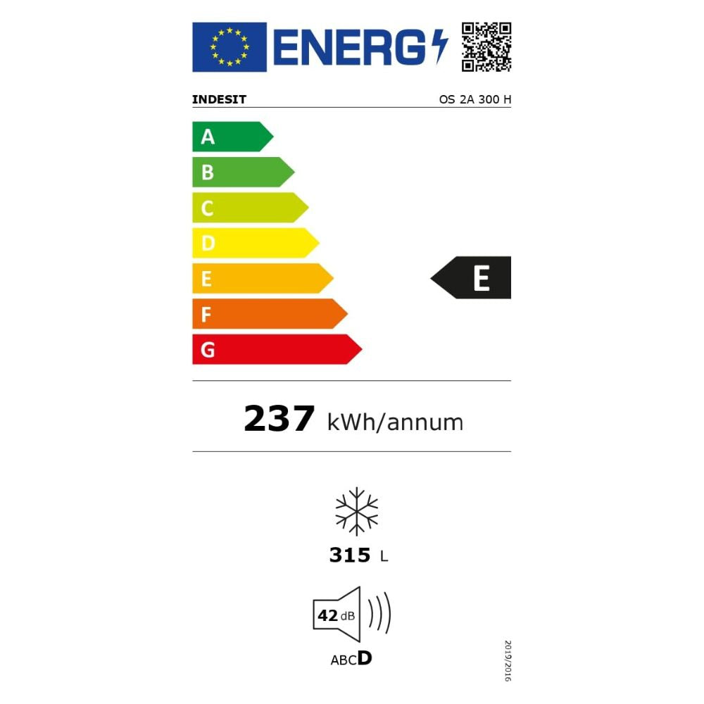 Gefriertruhe Indesit 300 l weiß Energieklasse E - OS2A300H