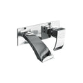 Miscelatore vasca in finitura cromo Riga Cascata