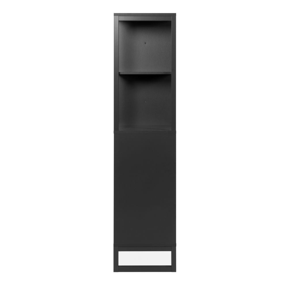 Credenza a giorno 83,5x165h cm bifacciale colore antracite - Sumatra20A