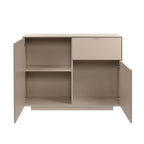 Madia 2 ante e 1 cassetto colore cashmere 120 cm Sivas01A