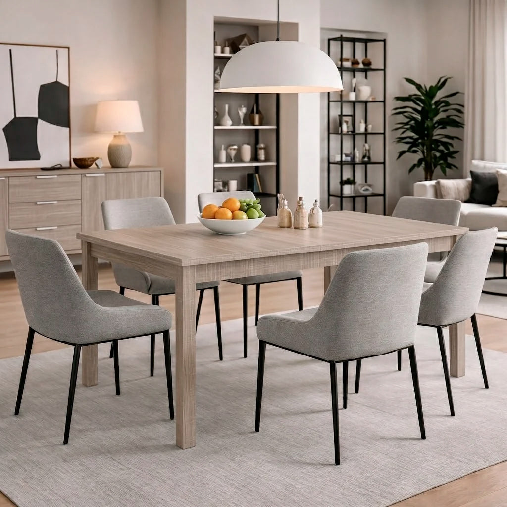 Tavolo allungabile colore olmo 160x90 cm - Empoli