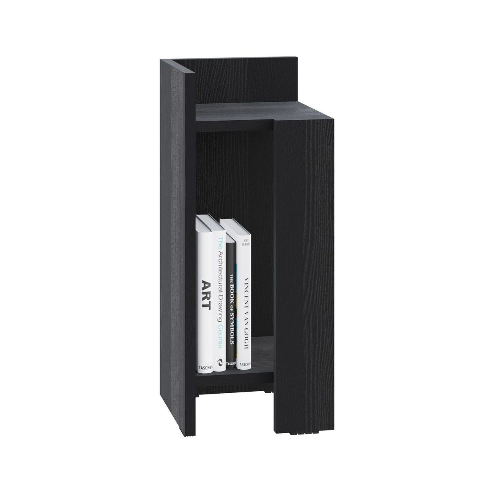 Table de chevet 25x27x60h gauche couleur noir Elos