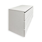 INNENKOMMODE WEISS 3 SCHUBLADEN FÜR KLEIDERSCHRANK ABM. 873*510*485 MM