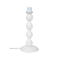 Lampe de table bois naturel blanc - Laguna ASZ0550
