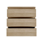 Cassettiera 3 cassetti colore rovere 77.2x42.2x80H Morgan