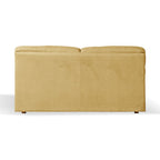Divano 3 posti tessuto Roma14 colore giallo 211x98x92h Alenda