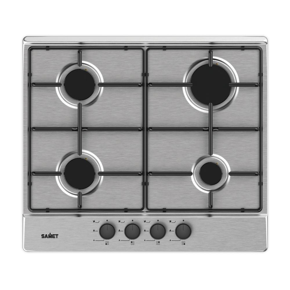Piano cottura 4 fuochi inox Circe2 Samet