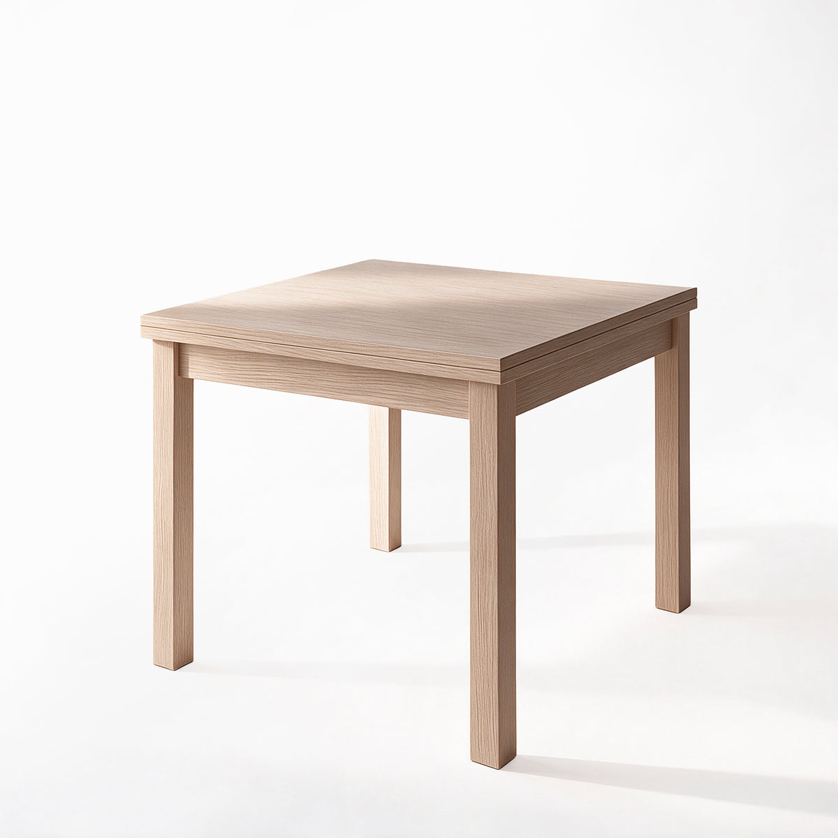 Tavolo quadrato raddoppiabile colore olmo 90x90 cm - Firenze