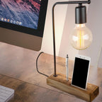 Schreibtischlampe mit Handyhalter Vito