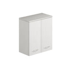 Laundry pensile bagno due ante 71x38x77 bianco frassinato
