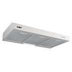 SAMET UNTERBAUHAUBE 90 CM EINZELMOTOR EDELSTAHLFARBEN