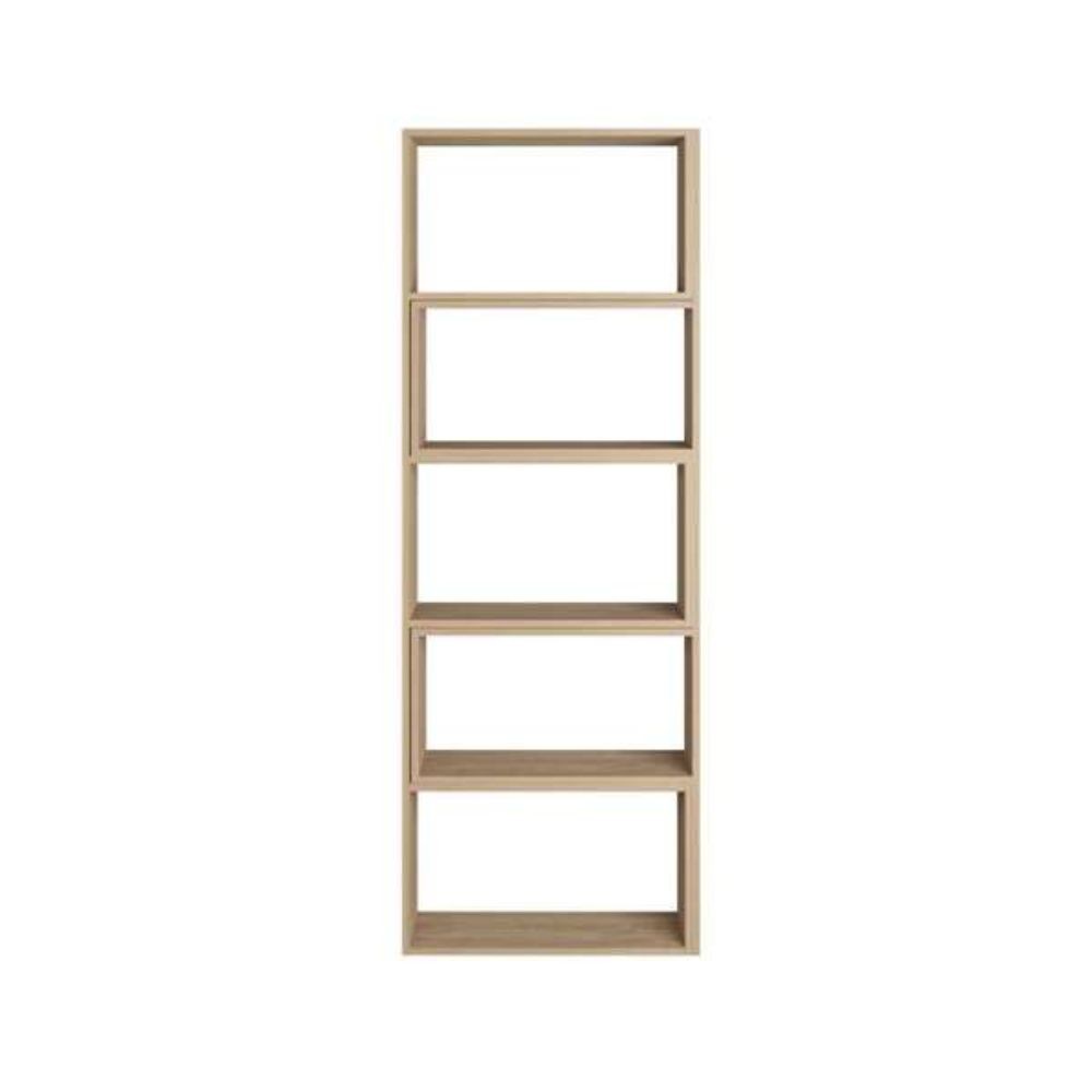 Libreria Wish estensibile angolare rovere 200h