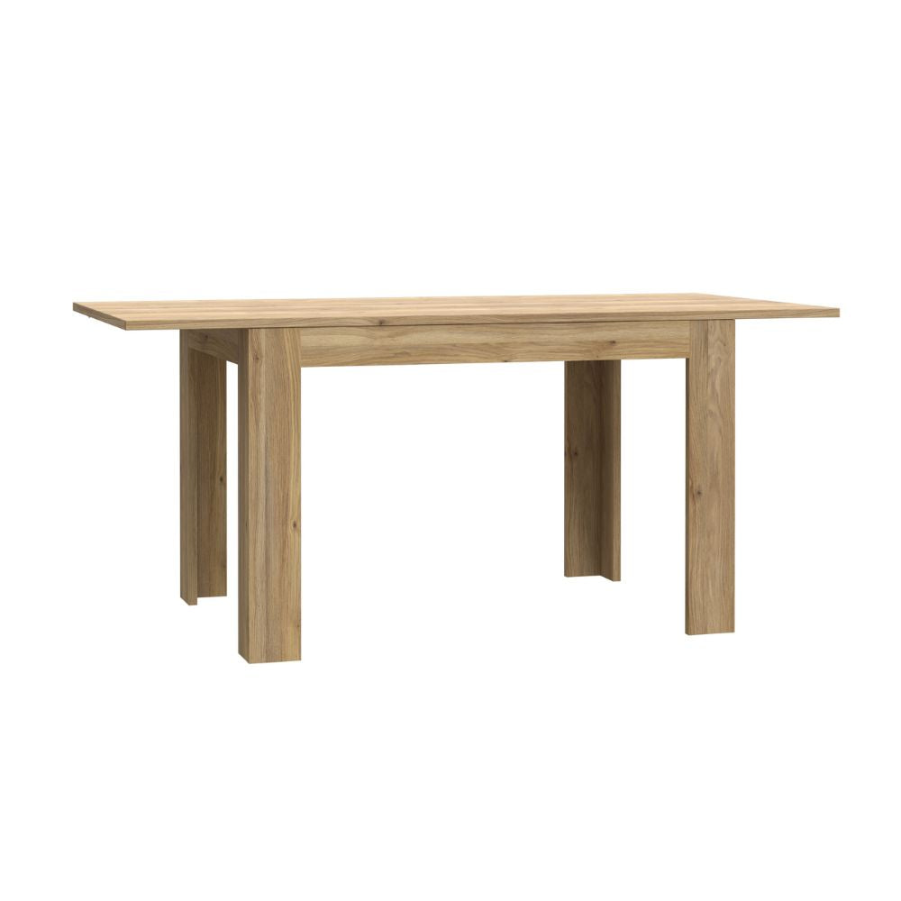 Tavolo allungabile 120/175 cm con gambe squadrate colore rovere medio Neutra